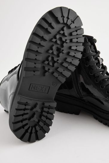 Lace up front boots top