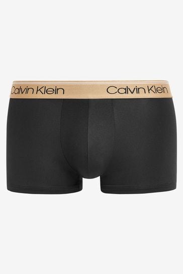 Calvin Klein Black Micro Stretch 3 Pack Low Rise Trunk