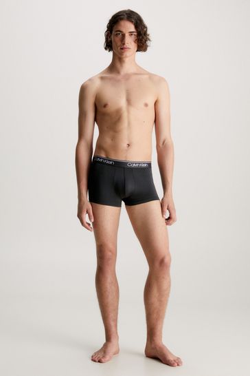 Calvin Klein Black Micro Stretch 3 Pack Low Rise Trunk