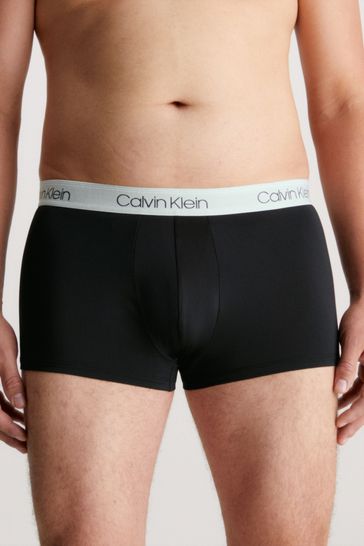 Calvin klein men's sale underwear low rise trunk