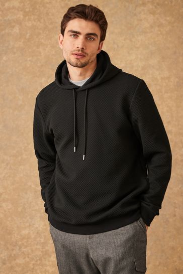 Next black top hoodie