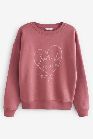 H&m outlet amour sweatshirt