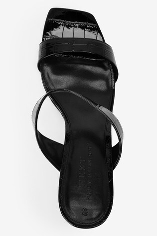 two strap mule sandals