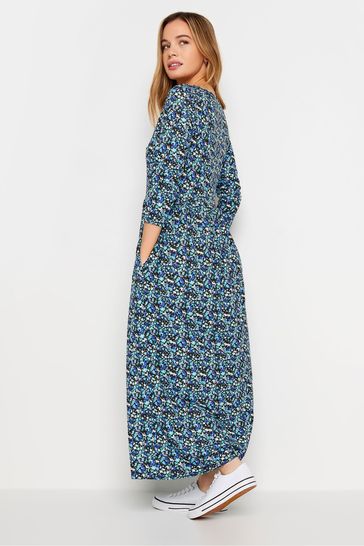 Buy M Co Blue Petite Pocket Maxi Dress from Next Canada