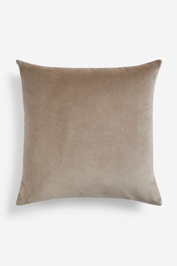 Buy Gold Cut Velvet Leaf 50 x 50cm Cushion from Next Canada