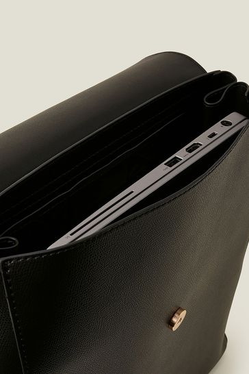 Buy Accessorize Black Leo Simple Backpack from Next Australia