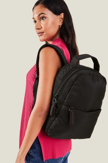 Buy Accessorize Classic Nylon Black Backpack from Next USA