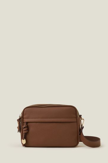 Accessorize Brown Cross-Body Camera Bag