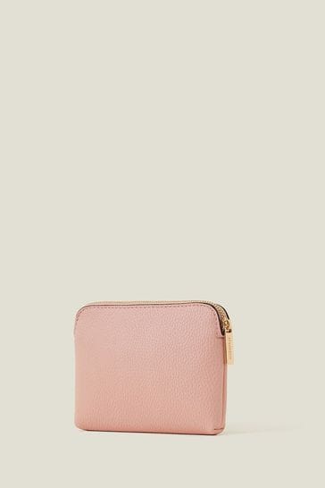 Accessorize Pink Embroidered Floral Coin Purse