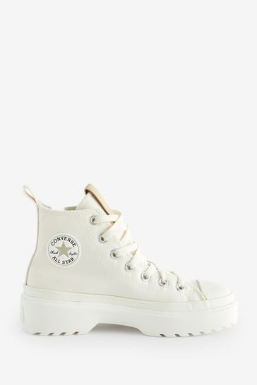 Converse Neutral Lugged Lift Youth Trainers