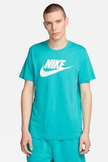 Nike Light Blue Icon Futura T-Shirt