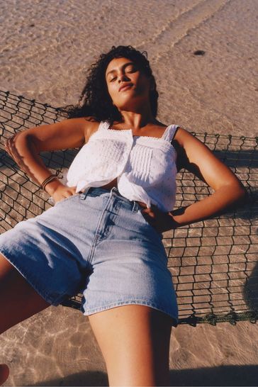 Short taille haute levis hotsell