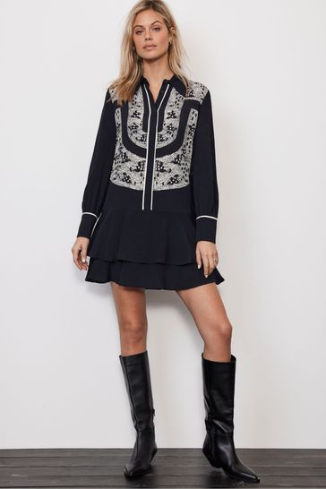 Mint velvet outlet lace dress