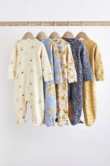 Yellow sleepsuit sale baby