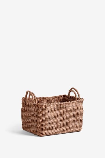 Covered deals wicker baskets