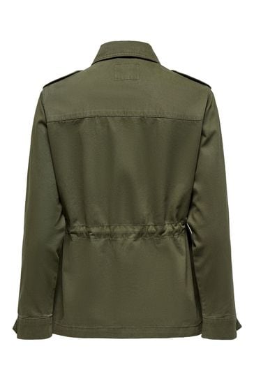 ONLY Green Utility 100 Cotton Cargo Jacket
