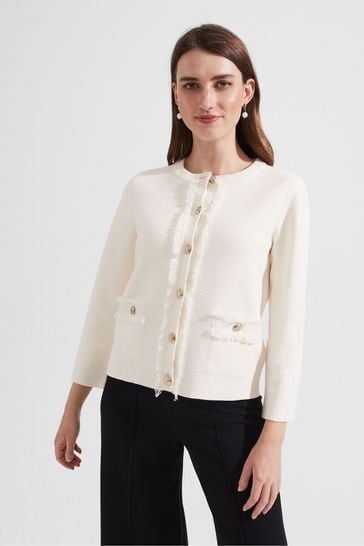 Hobbs cream jacket sales