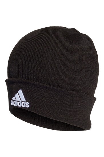adidas Black Logo Kids Beanie Hat
