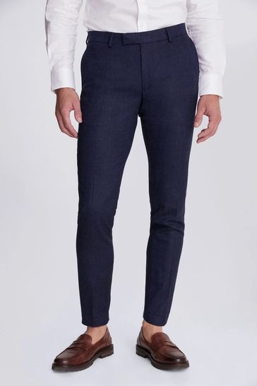 Next blue trousers sales