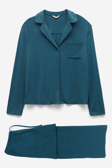 Hush Blue Arion Jersey Pyjamas