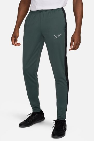 Nike Dark Green Dri-FIT Academy Zippered Training Joggers