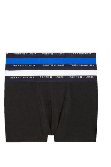 Buy Tommy Hilfiger Blue Orignal Trunks 3 Pack from Next United