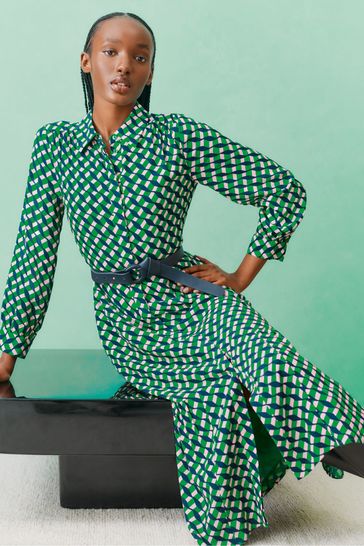 Hobbs tartan dress shop