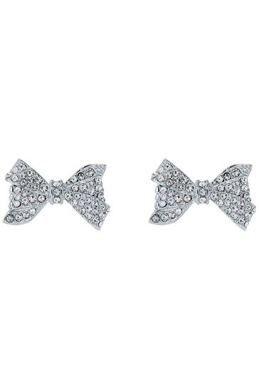 Ted baker bow online earrings silver