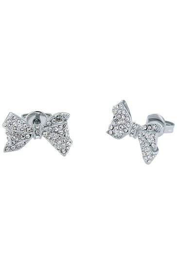 Ted baker silver bow earrings hot sale