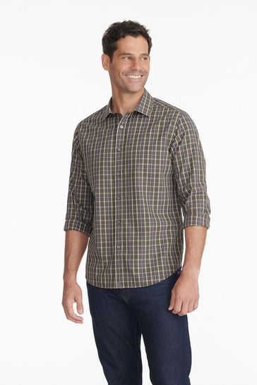 UNTUCKit Grey Wrinkle-Free Regular Fit Robertson Shirt