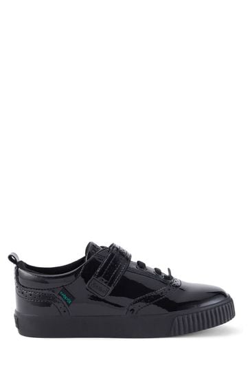Kickers Junior Tovni Brogue Patent Leather Shoes