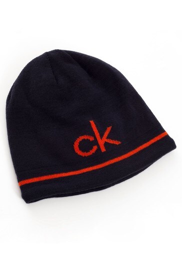 mens calvin klein beanie