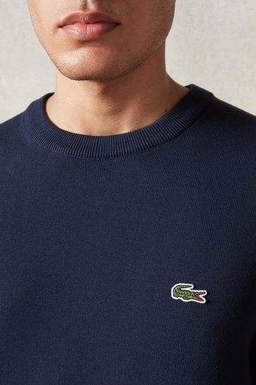 Lacoste men's crew neck sweater online
