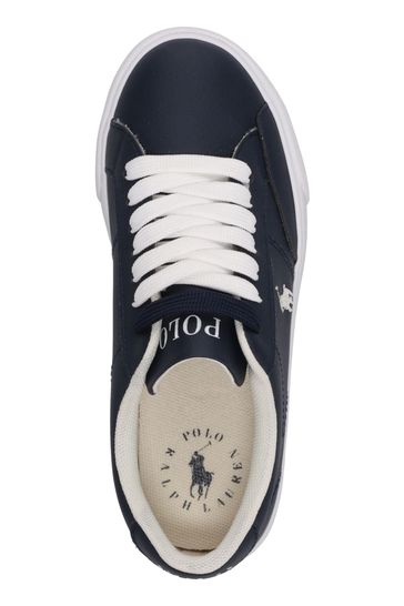 Buy Polo Ralph Lauren Kids Navy Theron V Trainers from Next Bahrain