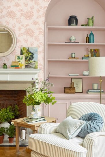 Laura Ashley Plaster Pink Matt Emulsion Paint