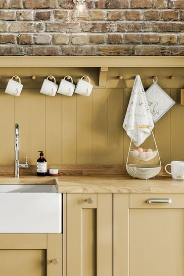 Laura Ashley Ochre Yellow Kitchen & Bathroom Emulsion Paint