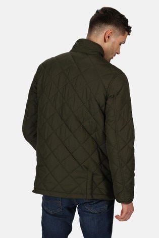 regatta green quilted jacket