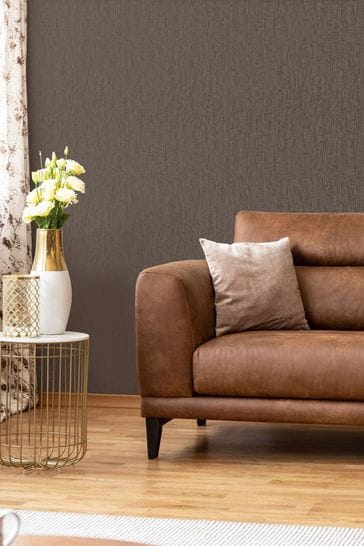 Art For The Home Dark Grey Boutique Marquise Plain Wallpaper