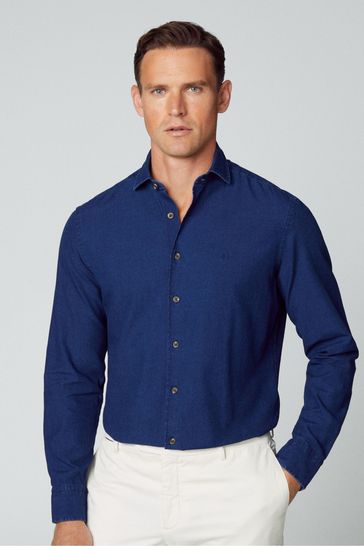 Hackett Men Blue London Shirt