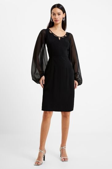 Buy French Connection Addinala Crepe Dress from Next Luxembourg