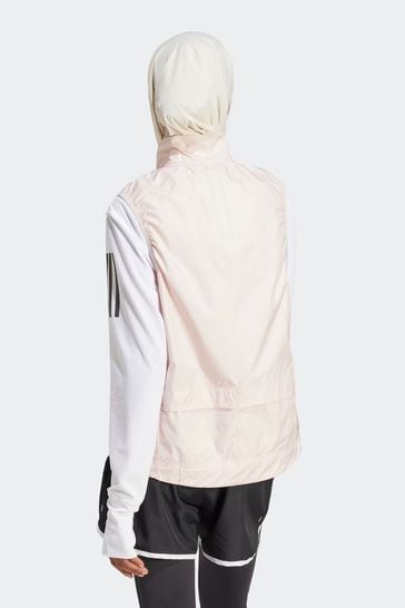 Adidas running shop gilet