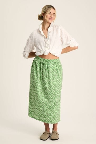 Green jersey skirt discount