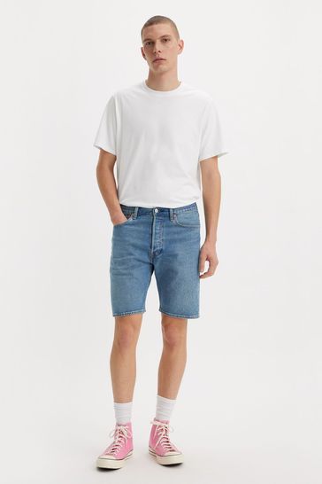 Levis short long 501 best sale