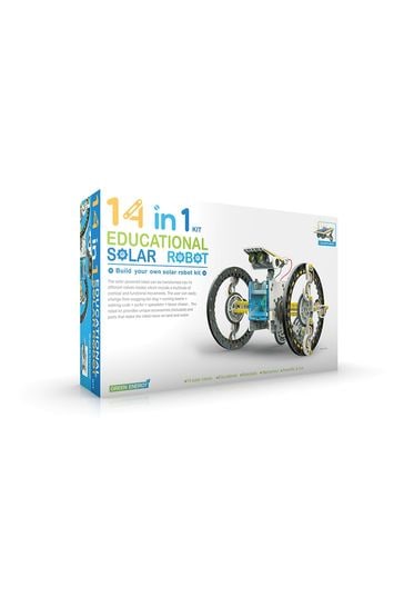 14 in 1 educational kit outlet solar robot