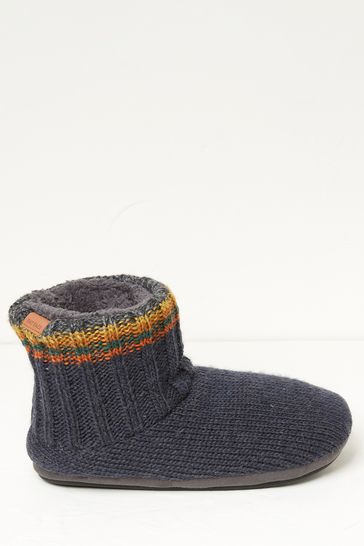 Fat face slipper boots mens cheap