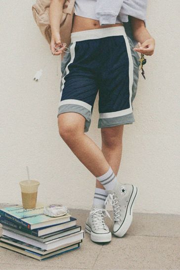 Chuck taylor high tops with shorts sales