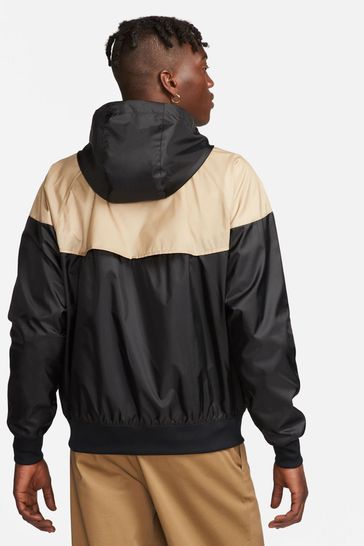 Buy Nike Black Grey Sportswear Windrunner Shell Jacket from Next