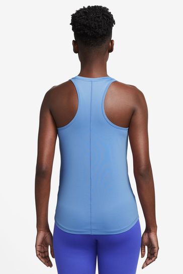 Buy Nike Blue Dri FIT One Slim Vest from Next Netherlands