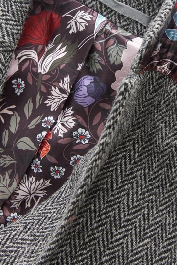 Buy Grey Signature Harris Tweed British Wool Blazer from Next