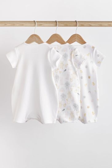 White hotsell romper baby